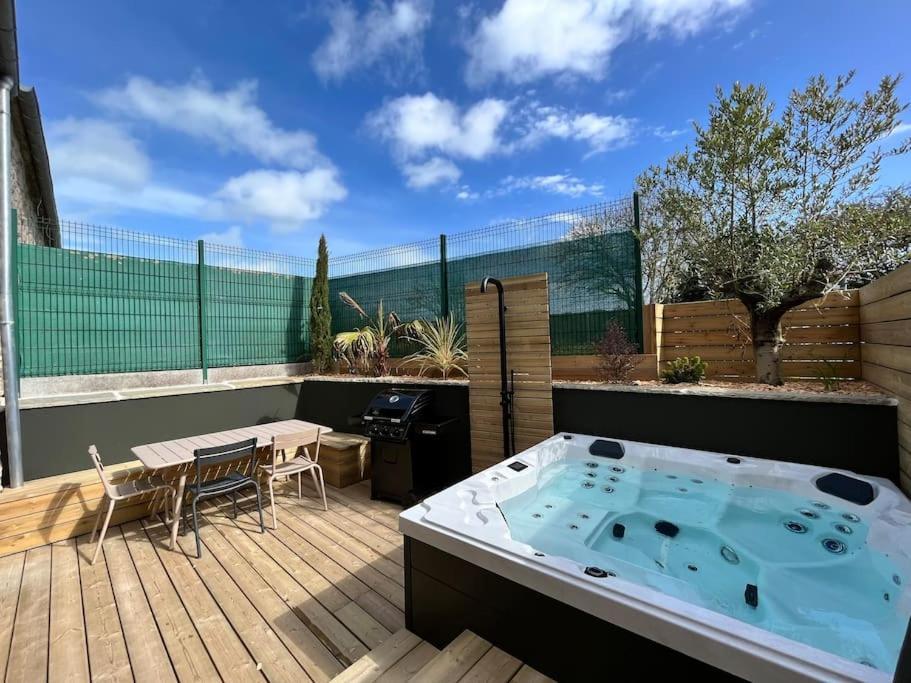 Douceur De Vivre En Bord De Mer - Jacuzzi Et Cheminee Saint-Coulomb Dış mekan fotoğraf